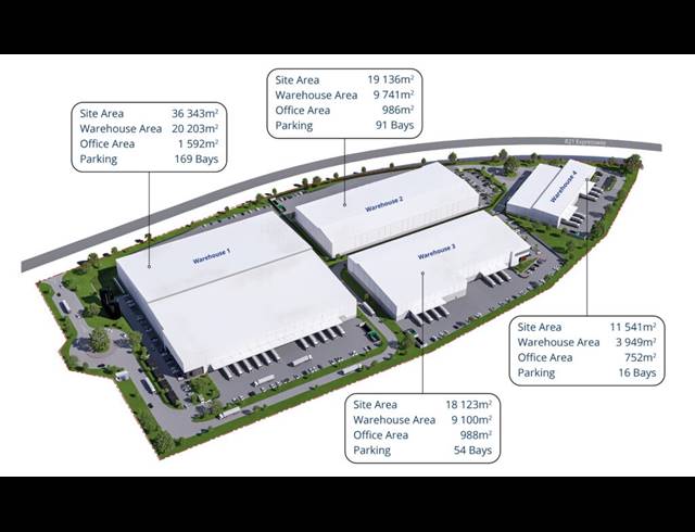 10,727M² WAREHOUSE TO LET IN GLEN MARAIS